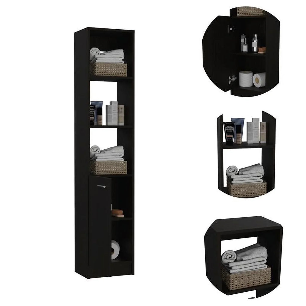 Medicine One 63" Square Cabinet with Set 2-Piece Door & Cabinet Home Linen
