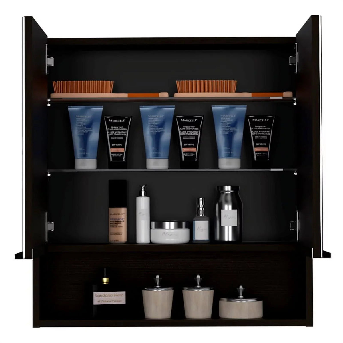 Medicine One 63" Square Cabinet with Set 2-Piece Door & Cabinet Home Linen