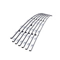 Dodge N19-C96866D Steel Compatible Horizontal Stainless Lower Billet 8x6 Bumper Silver APS Premium Grille Durango with 2011-2013