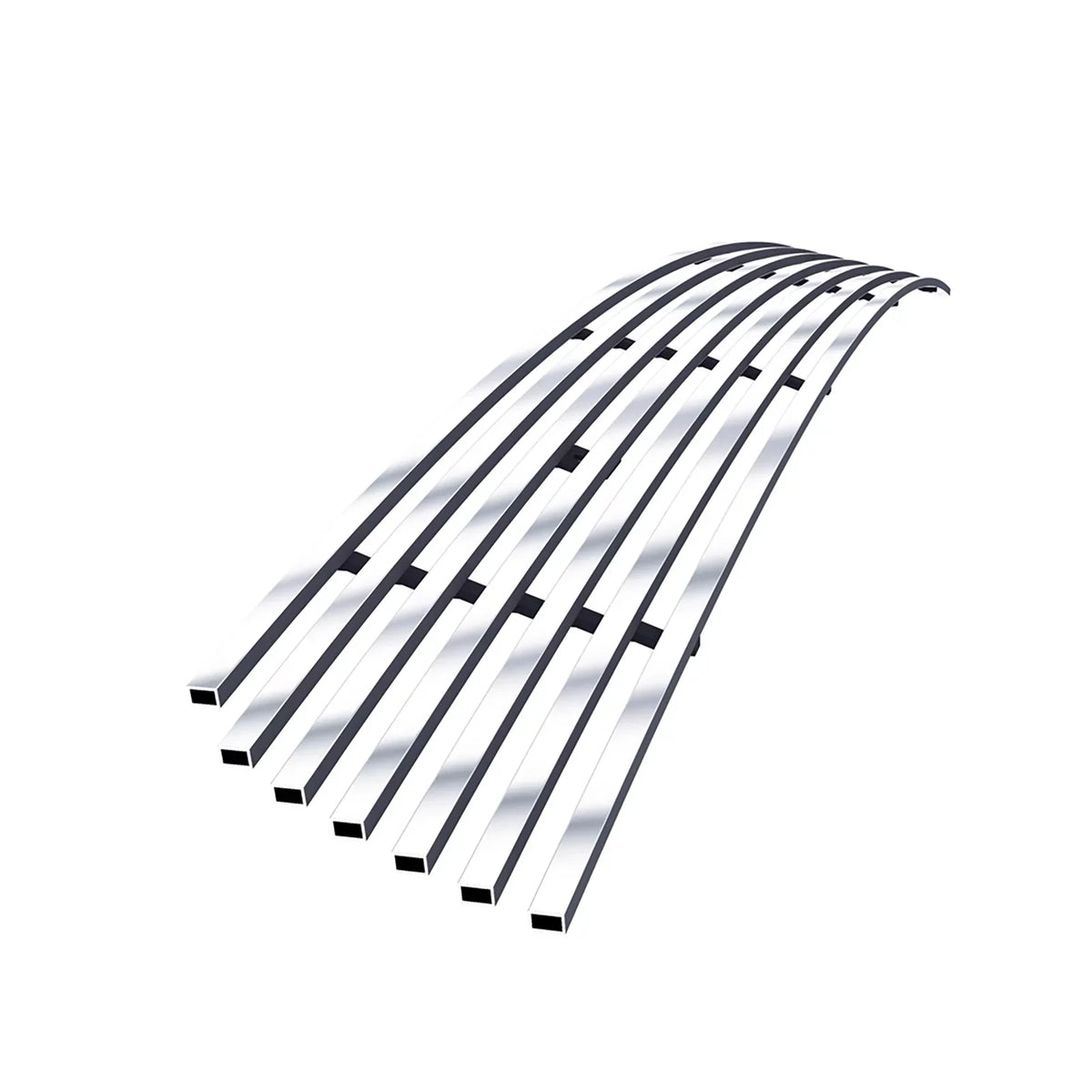 Dodge N19-C96866D Steel Compatible Horizontal Stainless Lower Billet 8x6 Bumper Silver APS Premium Grille Durango with 2011-2013