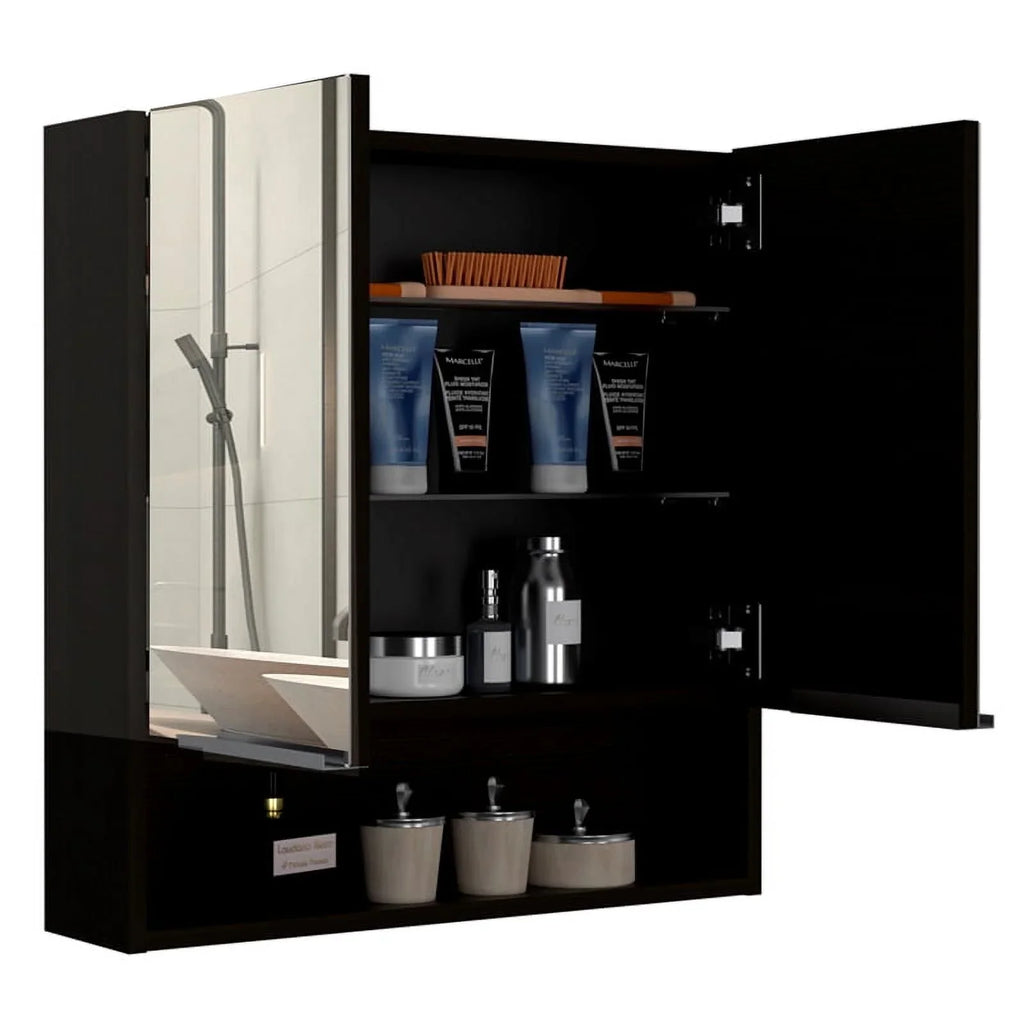 Medicine One 63" Square Cabinet with Set 2-Piece Door & Cabinet Home Linen