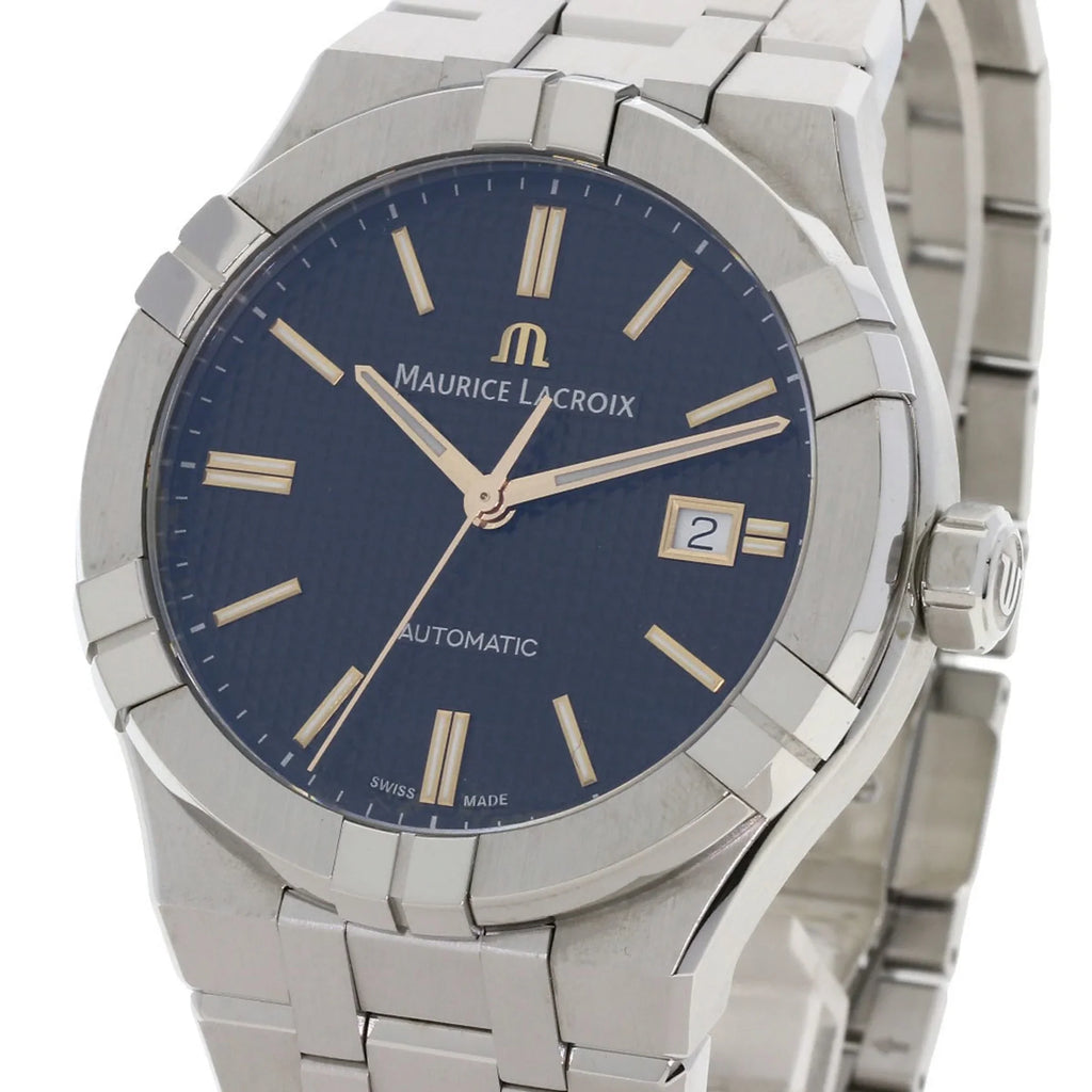 Automatic Pre-Owned Lacroix Men's MAURICE Aikon (Good) Steel/SS Watch Stainless AI6008 LACROIX Maurice