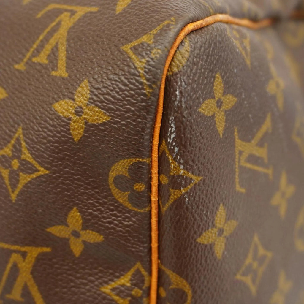 55 Keepall Bag M41424 (Good) Brown Louis Monogram Vuitton Boston Pre-Owned Women's Men's