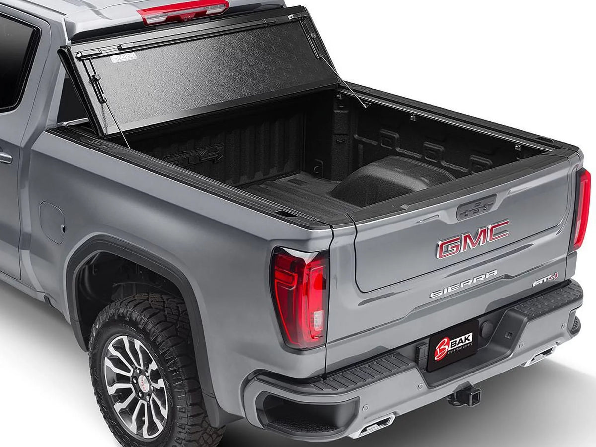 Ford (78.9") F-150 2015 Bed Compatible Cover | 772327 Folding 2020 BAKFlip Truck F1 7" Bed | RealTruck with Hard 6' Tonneau by - BAK