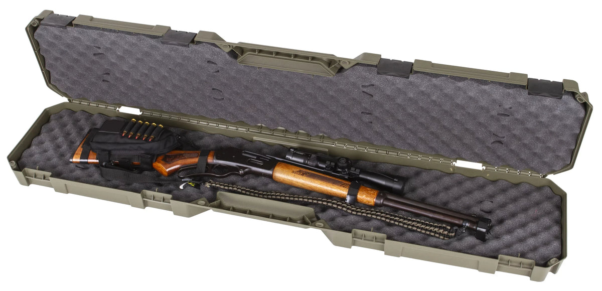 Zerust Plastic, Outdoors, Green, Long Gun Flambeau 6464FZ Case, inches Infused 50.5