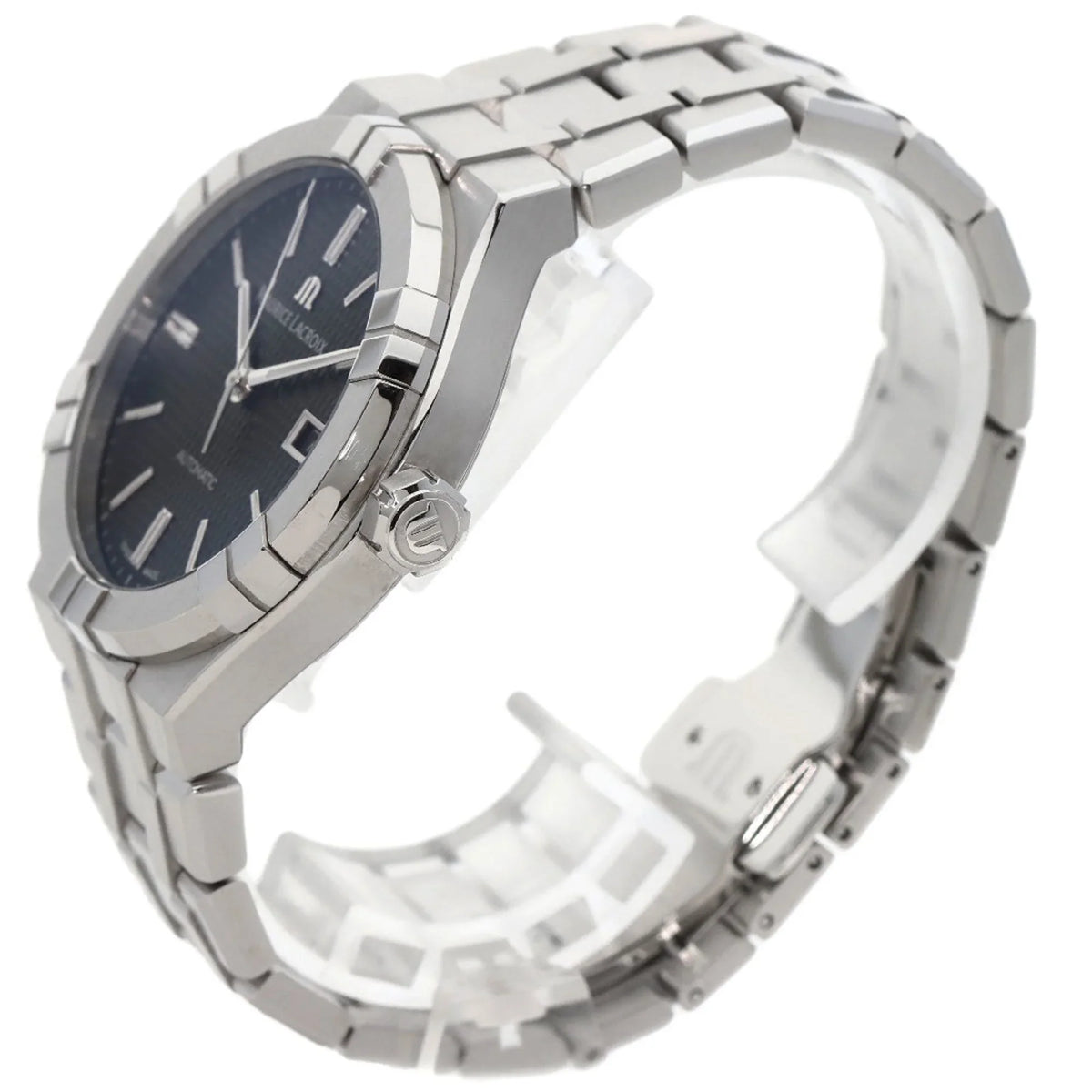 Watch Steel MAURICE (Good) AI6008 Men's Stainless SS LACROIX Icon Lacroix Maurice Pre-Owned