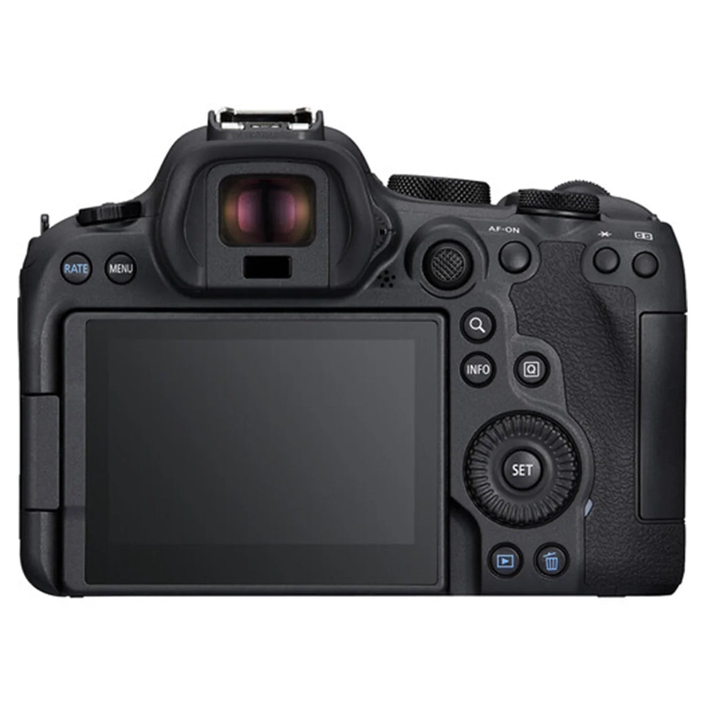 Card + RF SanDisk + R6 II EF + Case ZeeTech Camera 32GB Bundle with 24-105mm Mark Memory LED Canon + 75-300mm Lens + Flash Mirrorless EOS Accessory