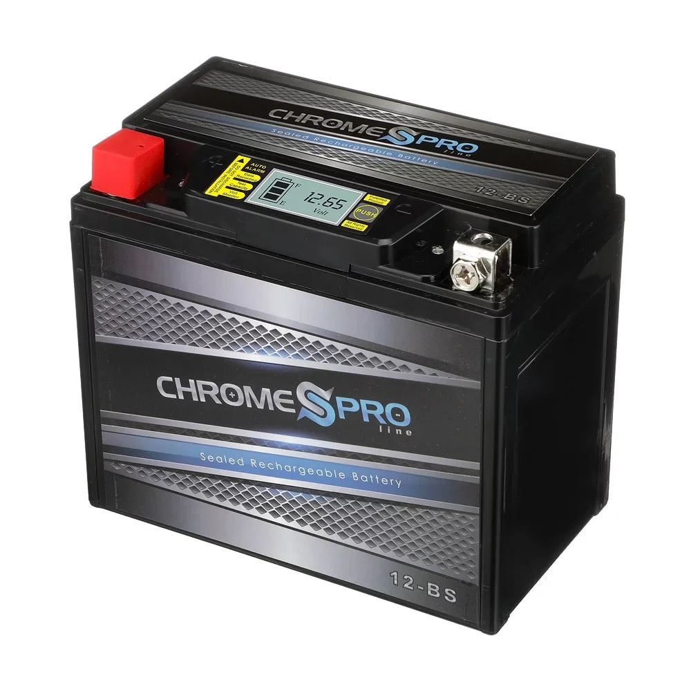 Battery 1000Cc Suzuki Ytx12-Bs Chrome For Battery Gsx-R1000 2002 Motorcycle Igel Pro