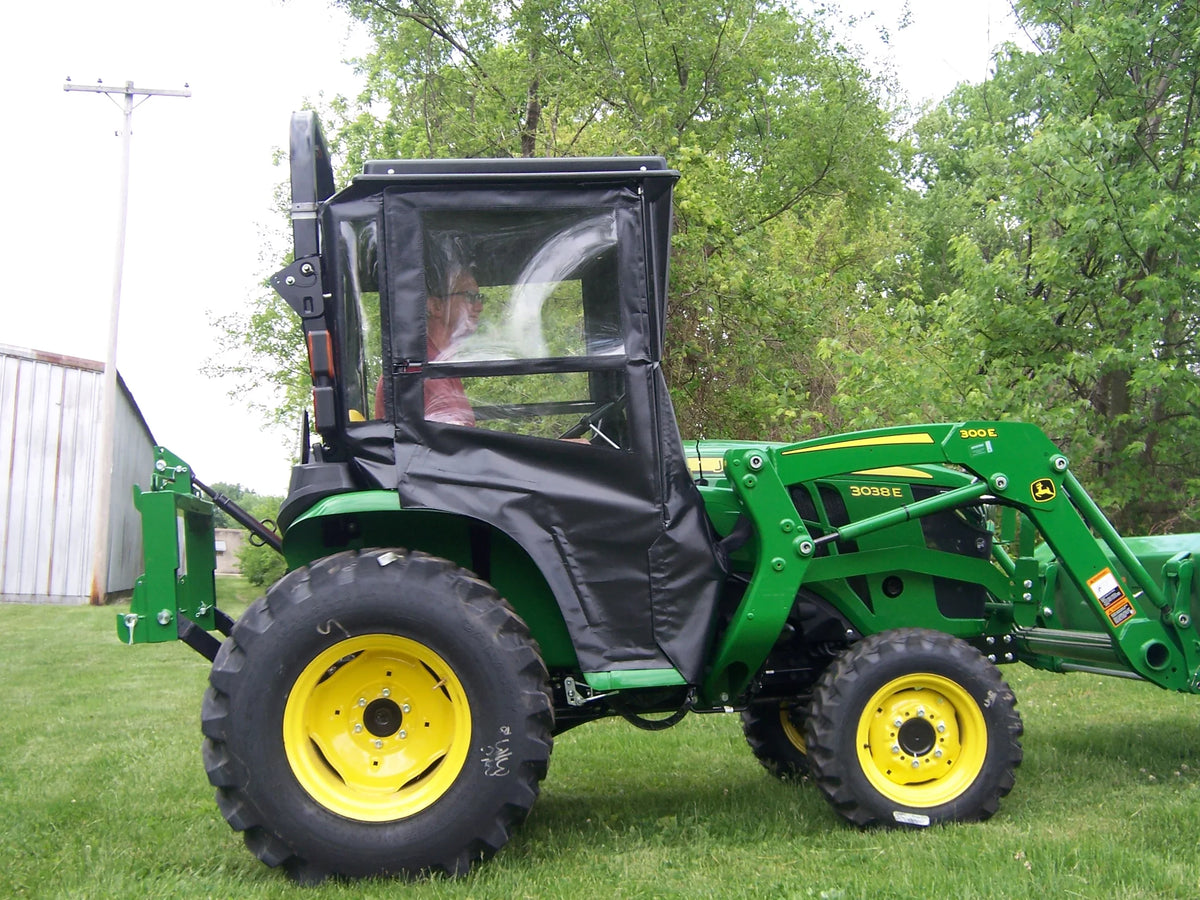 Top Cab and Tractor 2018 Cab 3038E Hard 3025E, 40410 Fits Original Above 3032E, John Enclosure Deere