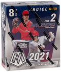 Baseball (8 MLB Cards) Card Choice 2021 Panini Mosaic HOBBY Trading Box
