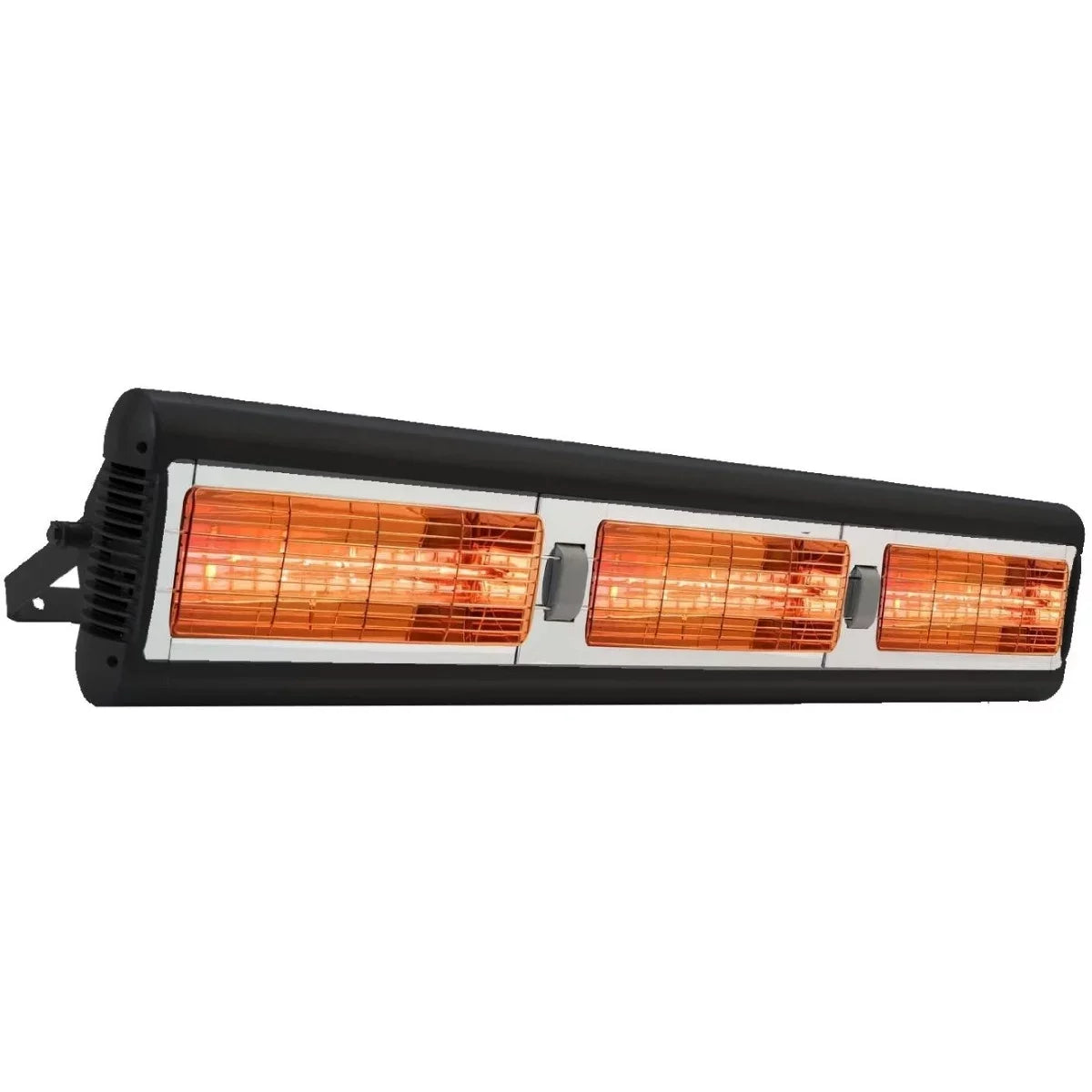 Infrared Watt Heater - Alpha Series-Black Finish SALPHA3-45240L1B-Solaira-4500 Radiant Patio