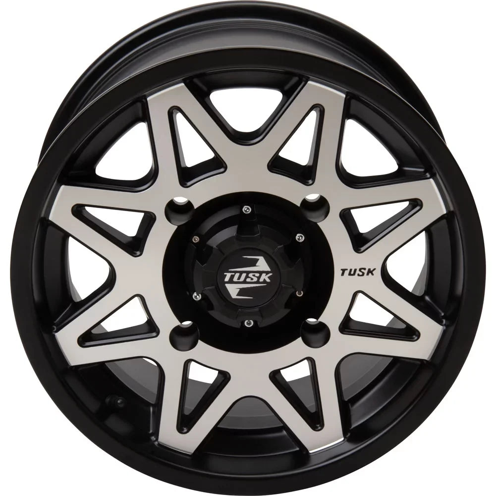 RMAX Tusk 4/156 Wheel Machined/Black 2 2021 1000 YAMAHA + Wolverine 2.0 5.0 14x7 Tintic For