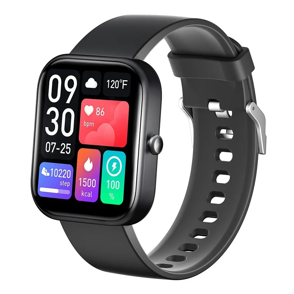 iOS GTS5 Fitness Smart Pressure Women Tracker for Blood Black and Watch Men Android