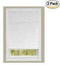 Pleated (Set 64-Inch, Window Furnishings of Achim 2) Cordless by Shade, 29 Honeycomb Home White