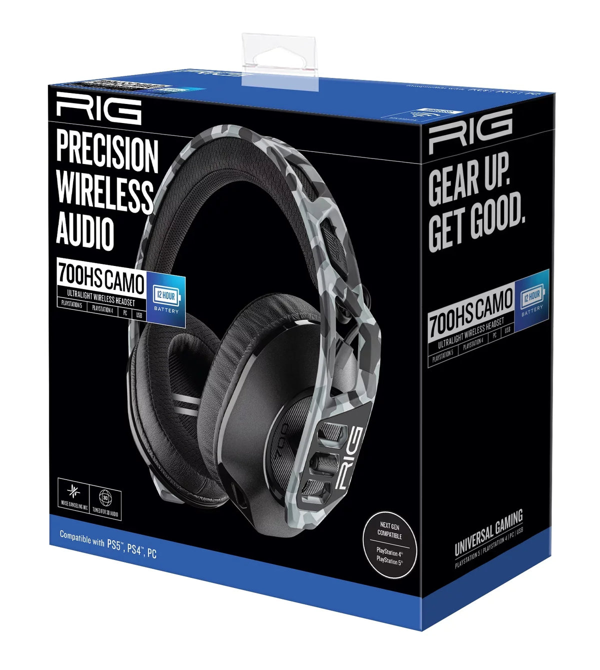 700 for Camo PS4, Wireless Mobile, PC PS5, & Gaming Headset RIG HS Arctic PlayStation