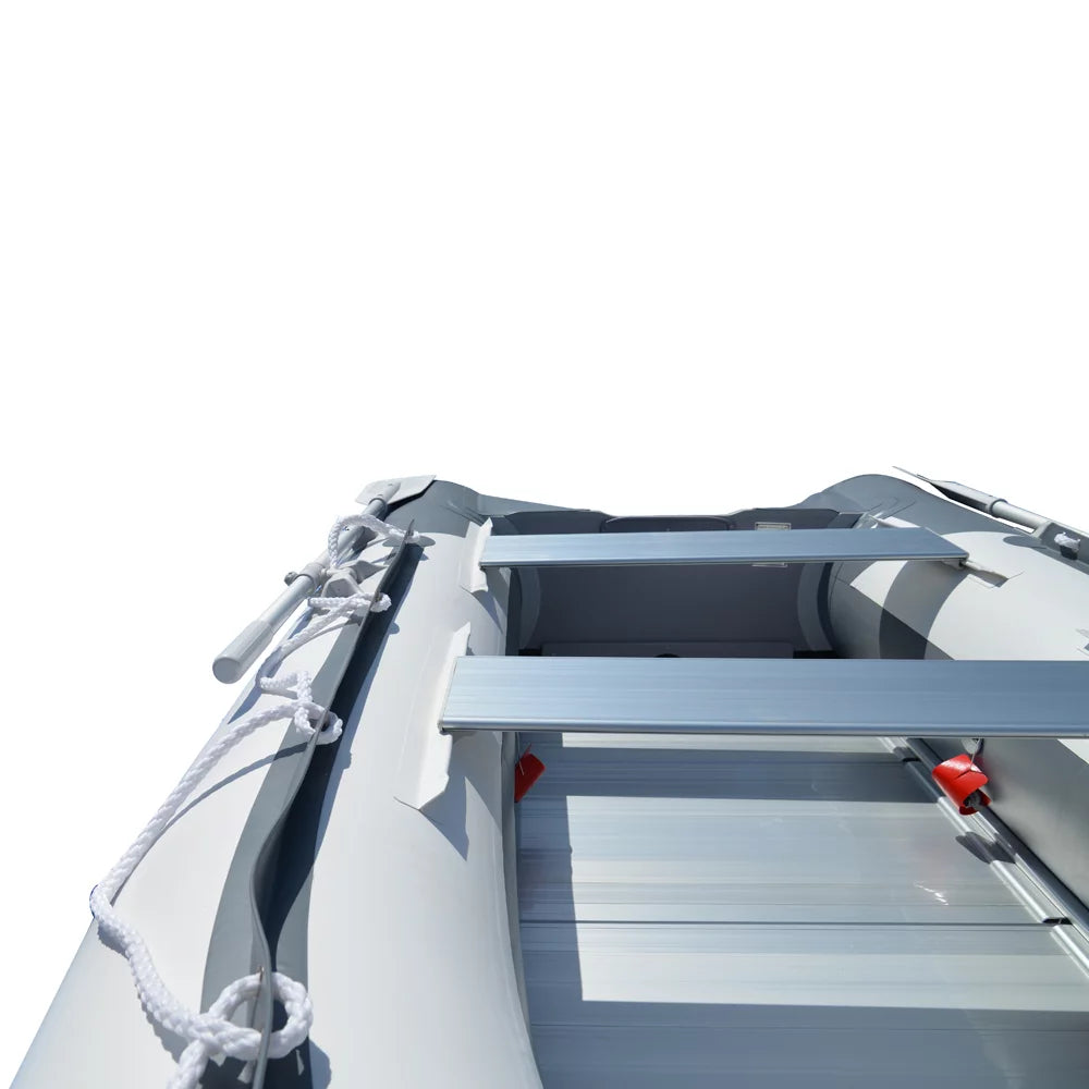 Aluminum 9.8 Boat BRIS Inflatable floor Ft. with Tender Raft Dinghy