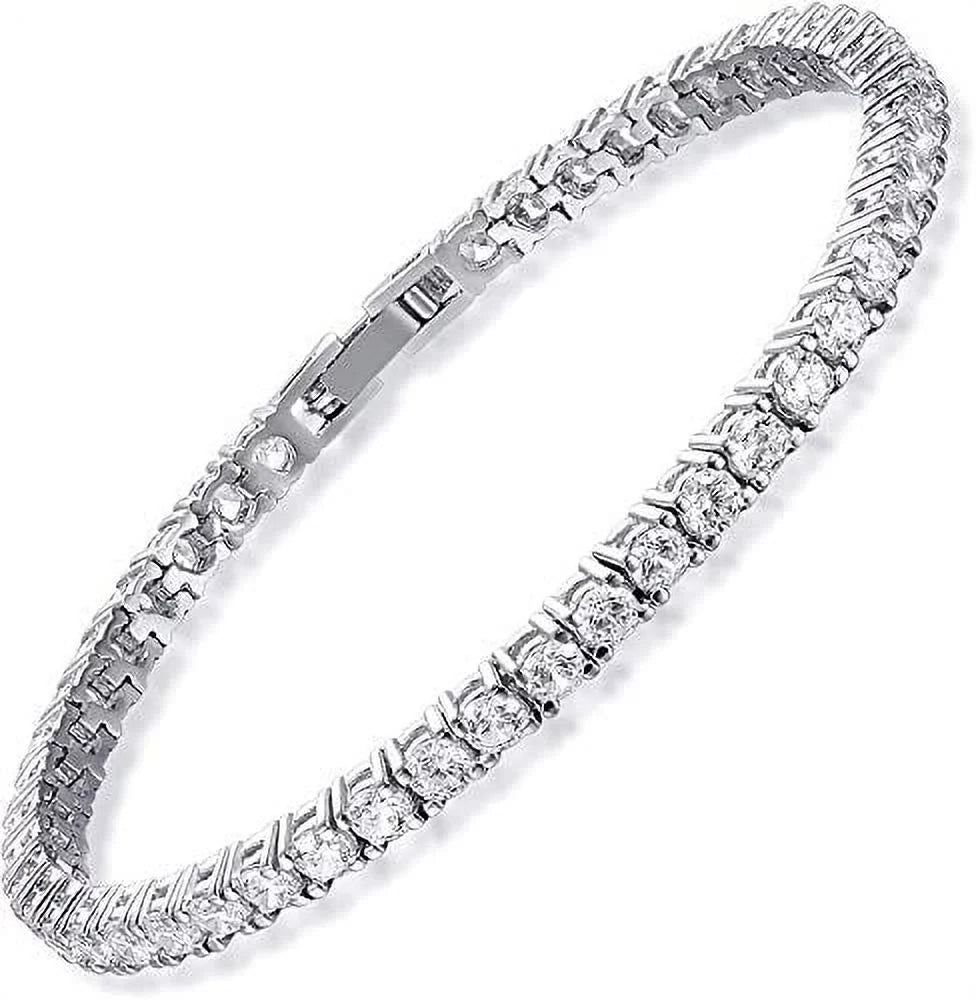 '- Blinged Burgundy) Big Charles Bracelet Numerals ST10327LA Hop Roman Rocks Dial Bezel - Iced Women's Out Set Fully with Hip Tennis Wristwatch Colored Raymond and Silver Out Sparkling (TLA