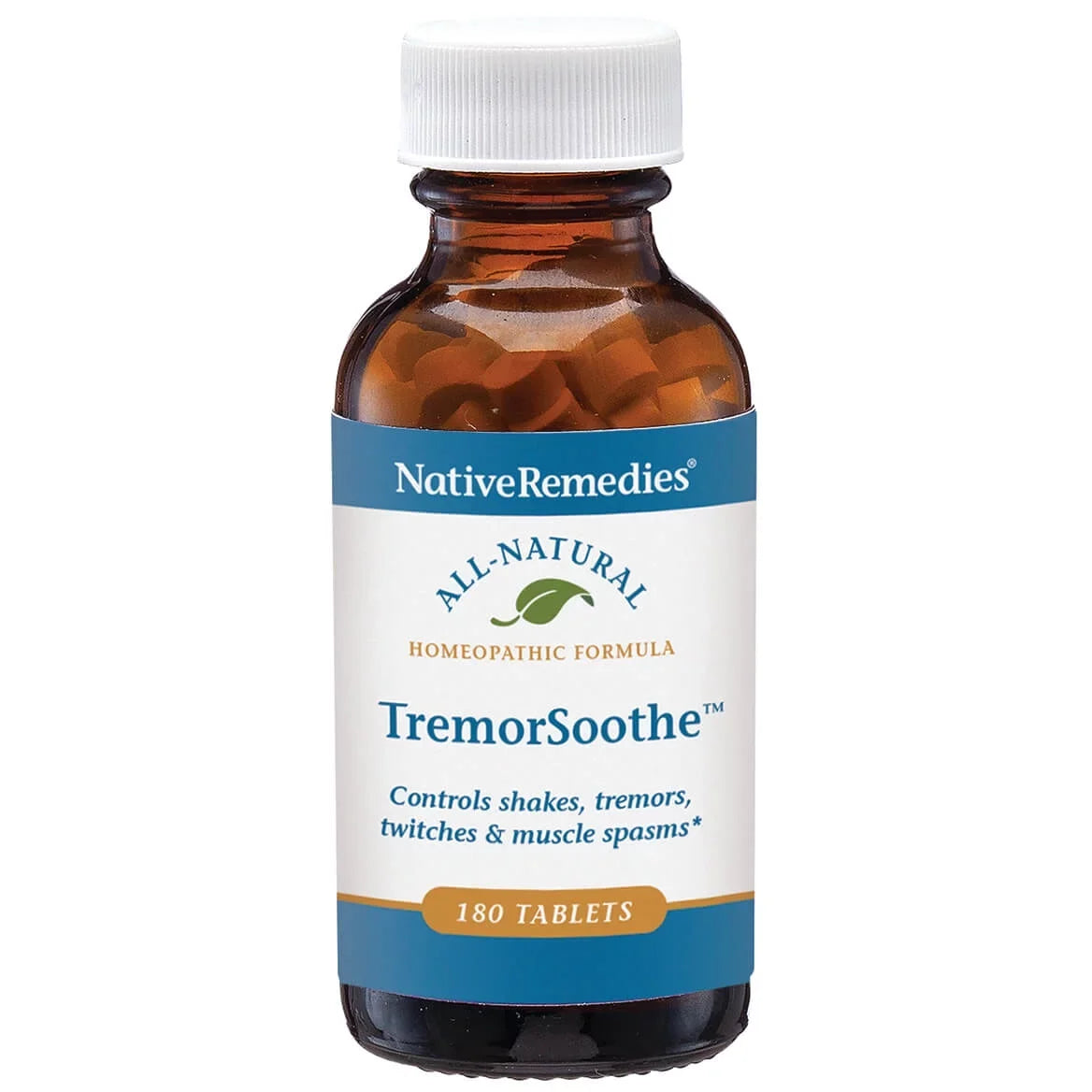 Twitches Formula TremorSoothe Spasms Temporarily NativeRemedies and Control - Shakes, -180 Muscle Homeopathic Tablets Tremors, Natural to