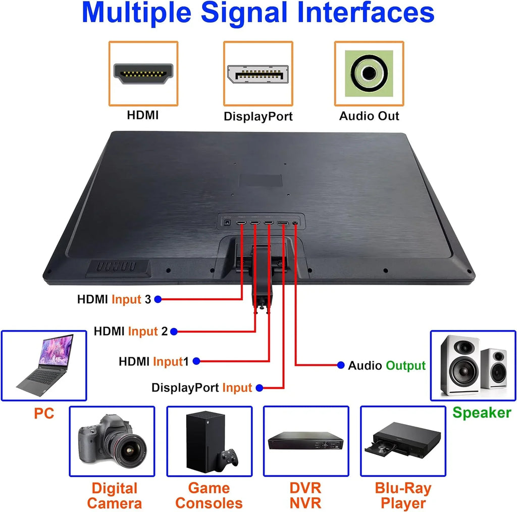 Security Pro Gaming Display 3840x2160 Supports 28" 4K 60Hz monitor Office 4K2K UHD Monitor Home 101AV