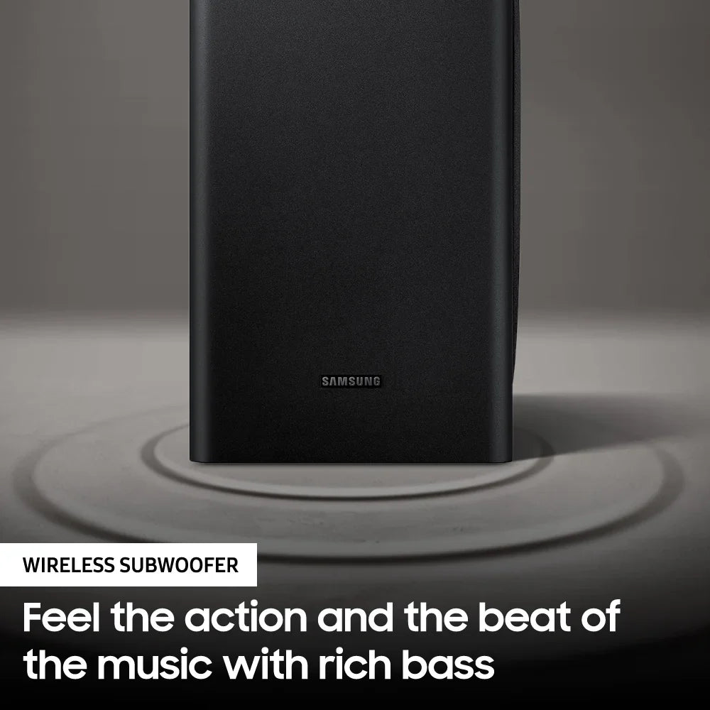 '- Audio with Soundbar (2020) HW-T450 SAMSUNG 2.1ch Dolby