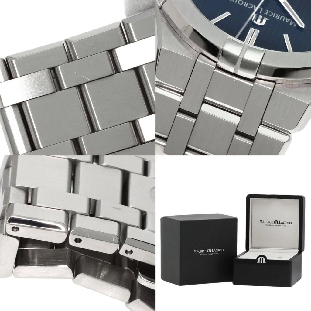 Watch Steel MAURICE (Good) AI6008 Men's Stainless SS LACROIX Icon Lacroix Maurice Pre-Owned