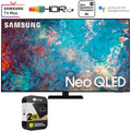Smart QN75QN85AA 2 (Refurbished) Protection Year with Extended Neo QLED Plan Premium Inch Restored Samsung 4K 75 (2021) Bundle TV
