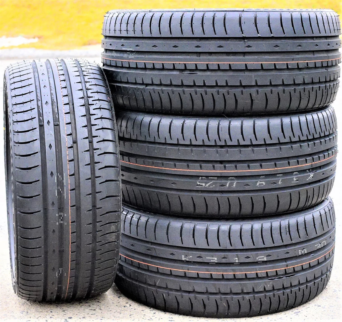 GT500 X-Runner, Performance (TWO) High 255/45R18 2007-10 A/S Phi Fits: Mustang Tires 2005-13 of XL Shelby 2 Toyota Accelera 255/45ZR18 Ford Pair 103Y Tacoma