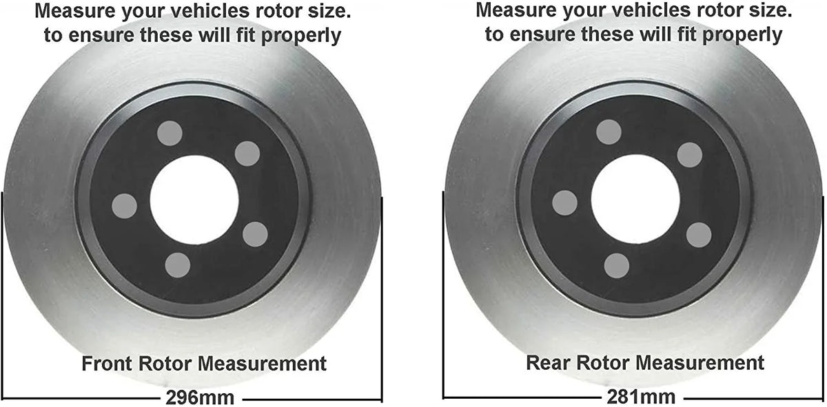 2013 2009 Rotors Slotted Detroit 11.06" 2017 Rav4 2016 2012 2014 Drilled Axle Brakes Brake and 11.65" 2015 2008 for Front 2007 2010 Toyota & Disc Pads Replacement - Ceramic 2011 Kit Rear 2006-2018