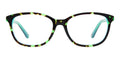 Eyeglasses 946 Dark Couture Oval Havana Juicy Modified Full Rim
