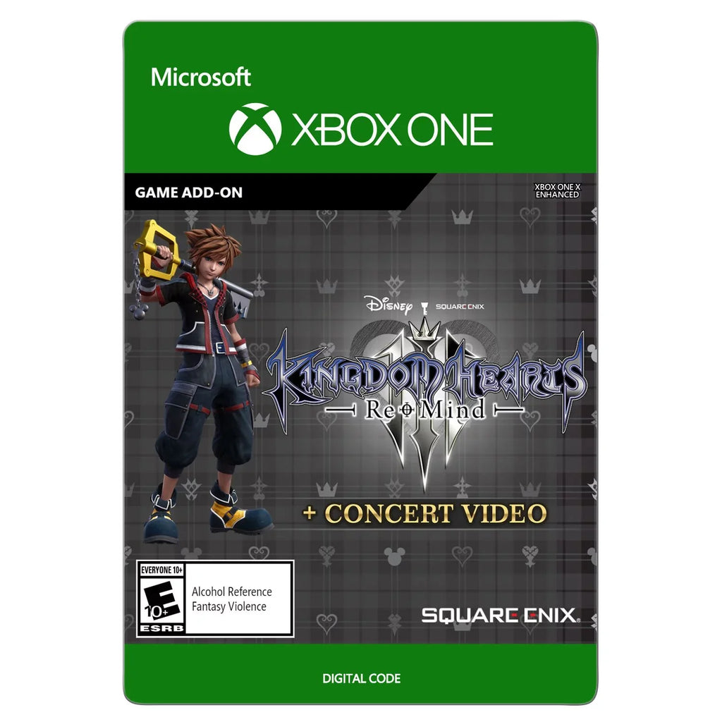 Re One Video Xbox Hearts + lll Concert Mind Kingdom - [Digital]