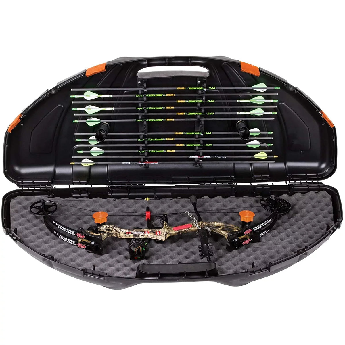 Black, Plastic, 47.5 Case, Flambeau Shot Safe inches Compound Outdoors, Bow