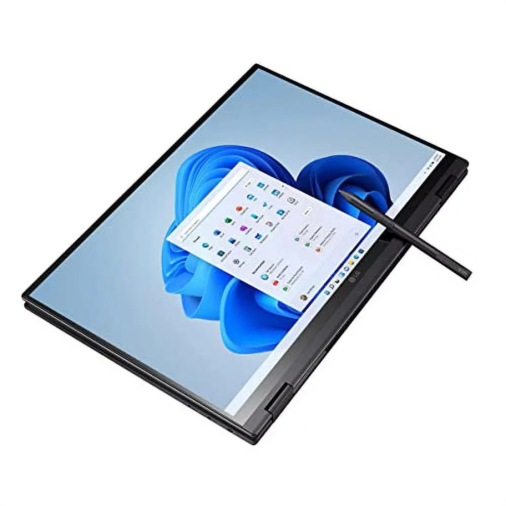 Fingerprint and 2TB(1TBx2) Touch RE Windows EVO RAM IPS WiFi SSD Backlit USB Xe 2023 LG Laptop 16GB 2-in-1 Ultralight w/Pen Iris 11 AX WQXGA Fullday Gram Graphics Intel Battery NVMe i7-1165G7 16"