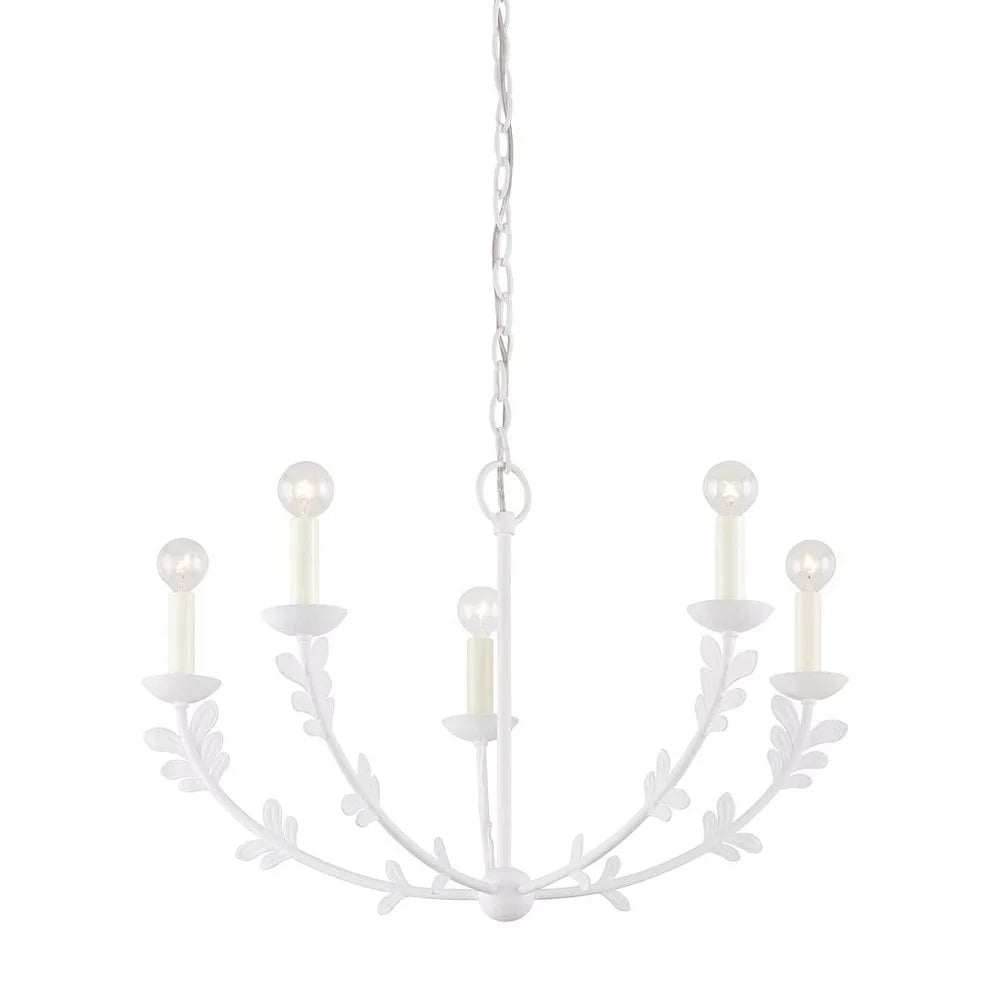 17.25 Whimsical Candle-Shaped Gold with Stems Finish and Style inches Flower X 5-Light H-White inches Bailey in Street 28 Chandelier Bulbs Finish W