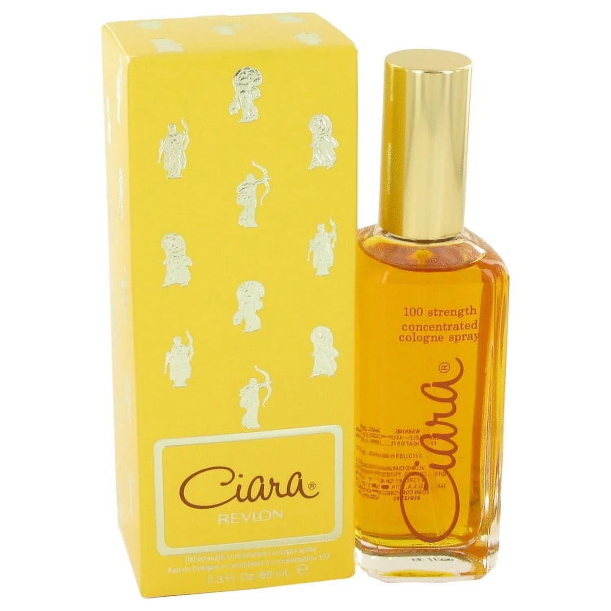 Oz 2.3 Spray Ciara 4) Revlon 100% (Pack Cologne
