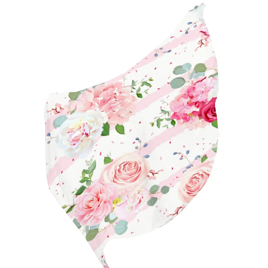 Oblong Wraps Wraps Red Long Sunscreen and for Rose FREEAMG Scarf Women Pink Neck Large Packed Hair Gift Headscarf Shawls Silk