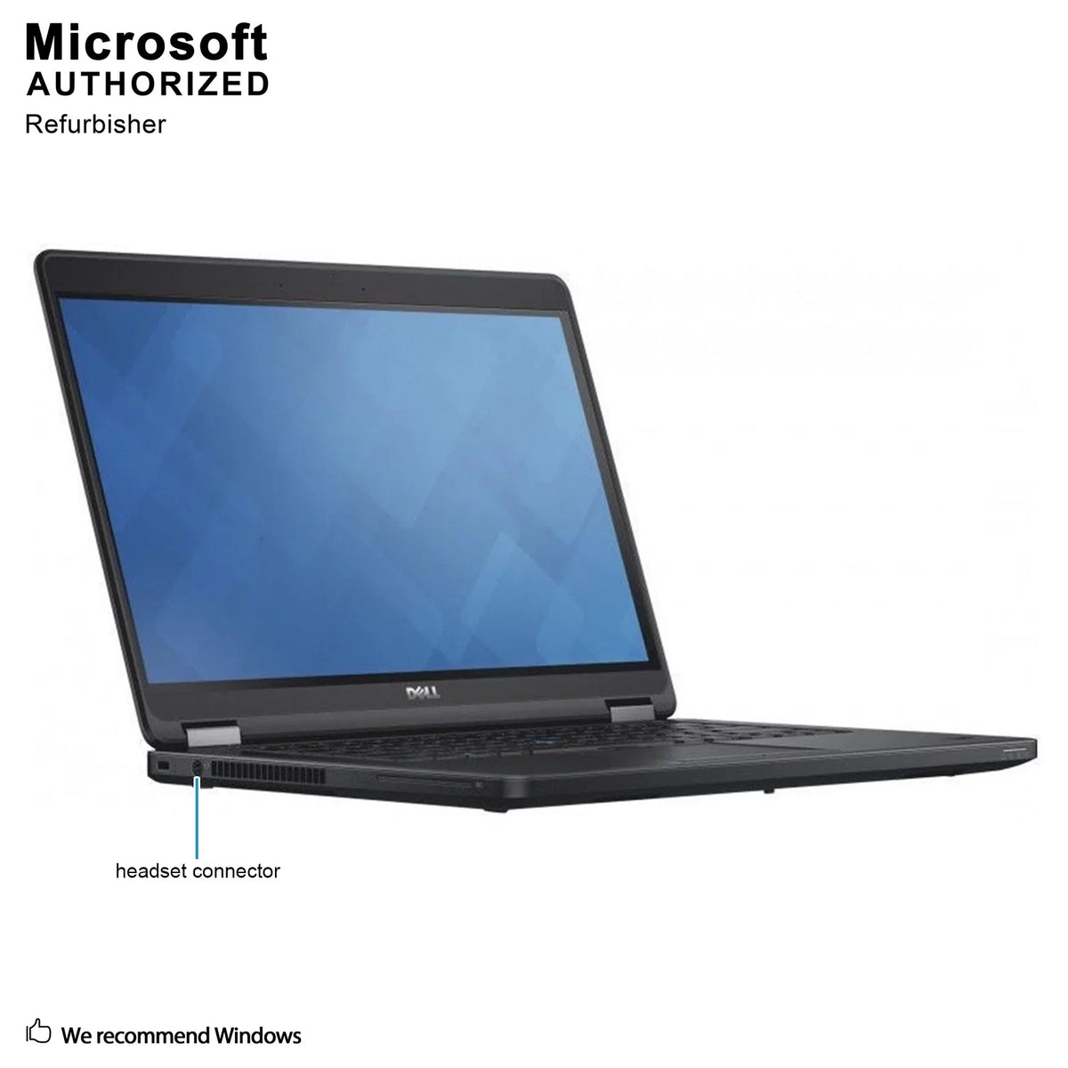 warranty (EN/ES/FR), W10P64-Multi 2.1Ghz, Laptop, year Used Intel Languages I3-5010U E5450 HDMI, 14.0 1 DDR3L, Grade Core Support 8G 500G, Dell 3.0, USB A Latitude VGA,