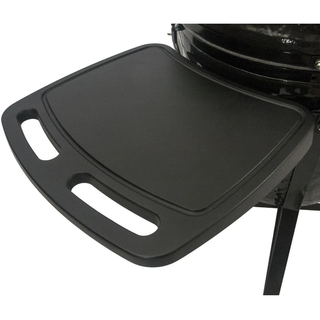 Ceramic All-In-One Shelves, Kamado Side Grates XL (2021) PGCXLC Steel Cradle, With Stainless And Grill - 400 Oval Primo