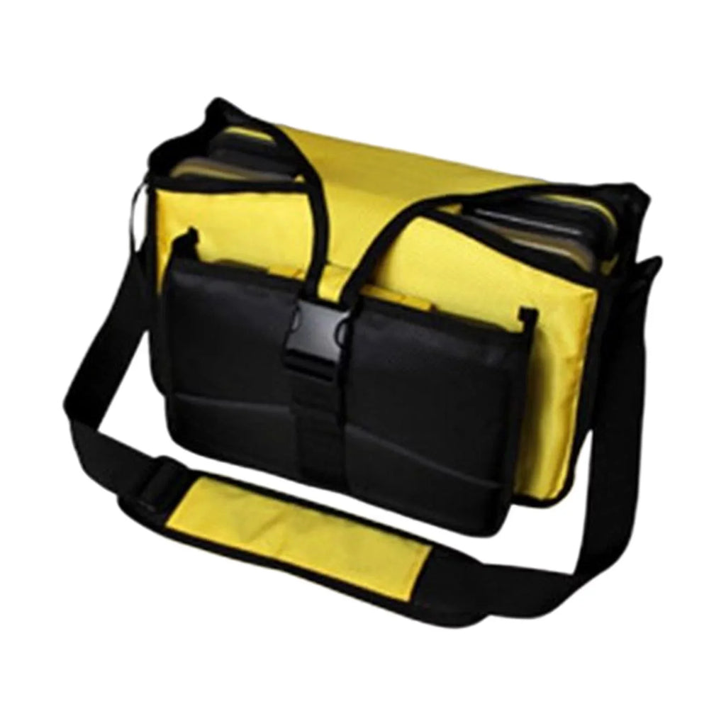 Handbag Organizer Pockets Multiple Case Bag Bag Box Fishing Hiking fishing Shoulder for Yellow Travel Oxford Tackle Tackle Sea Fishing Bag lures