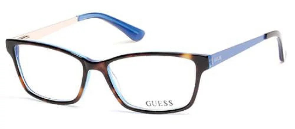 GU2538-F 55MM Dark GUESS 052 Eyeglasses Havana