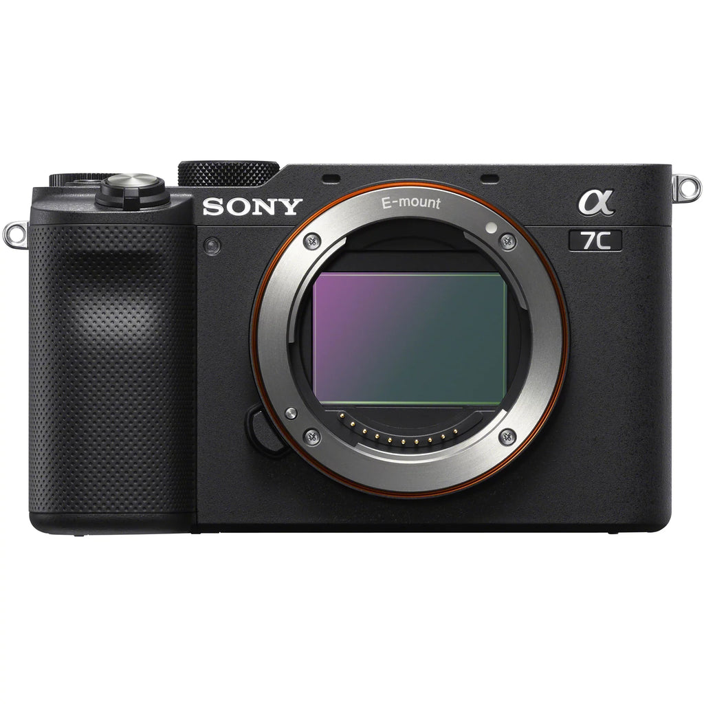 Sony Case and Backpack Bundle a7C Mirrorless Sony F1.8 , Accessories Full-frame Photography Deco Body with Frame Black Software 50mm FE SEL50F18F Gear with Camera ILCE7C/B Full Lens