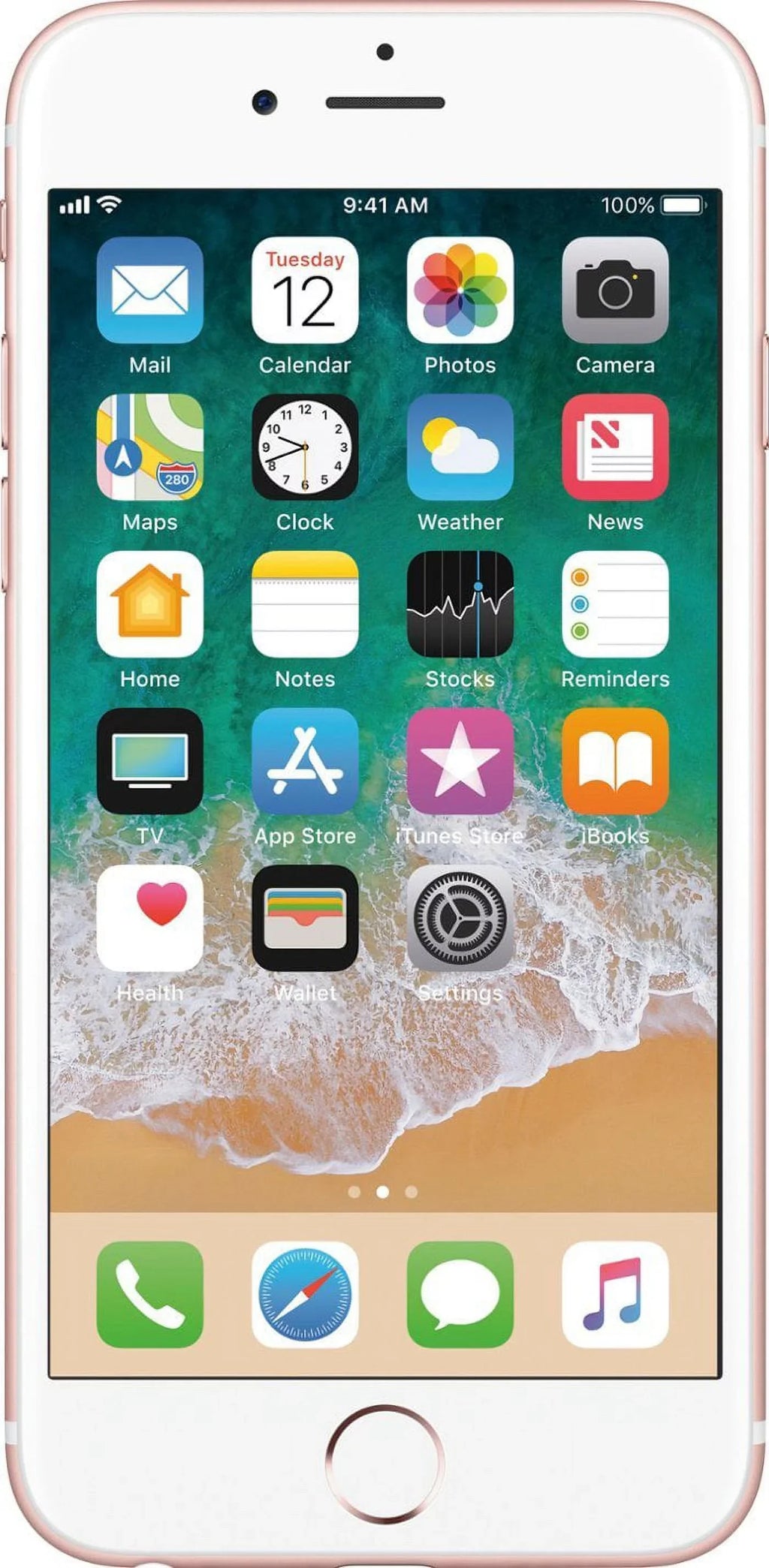 32GB (Refurbished) Rose iPhone Gold (TracFone) Restored 6s