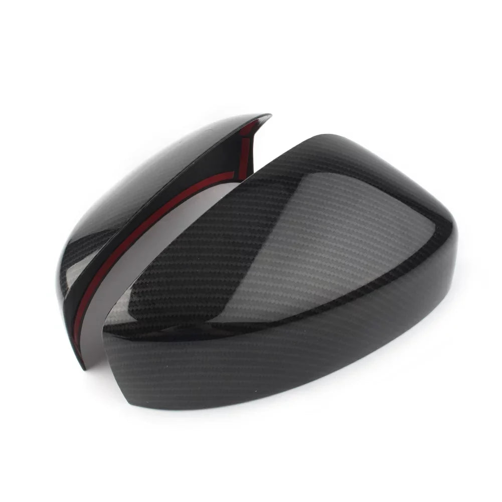 ABS CX-5 Styling 2Pcs Mirror Trim Car 2017 Fiber Cover For Mazda Carbon 2019 ZS Rearview Rear View 2018