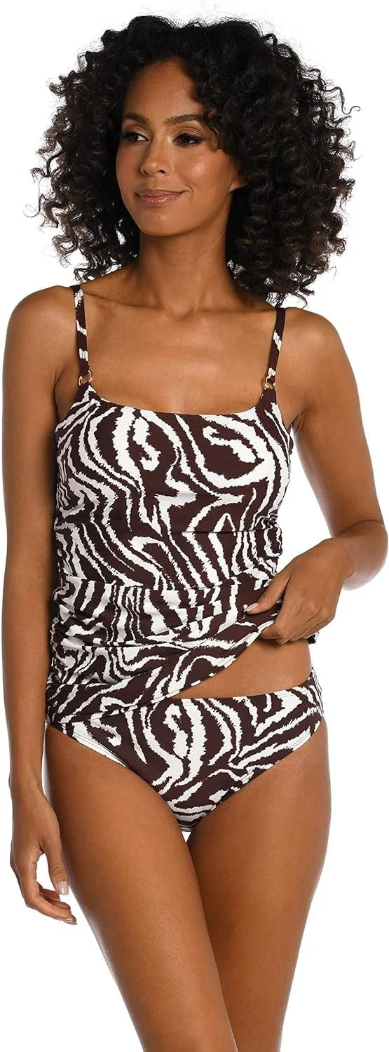 8 La Top, Tankini Lingerie Swimsuit Lines, Blanca Women's Strap Java//Fierce