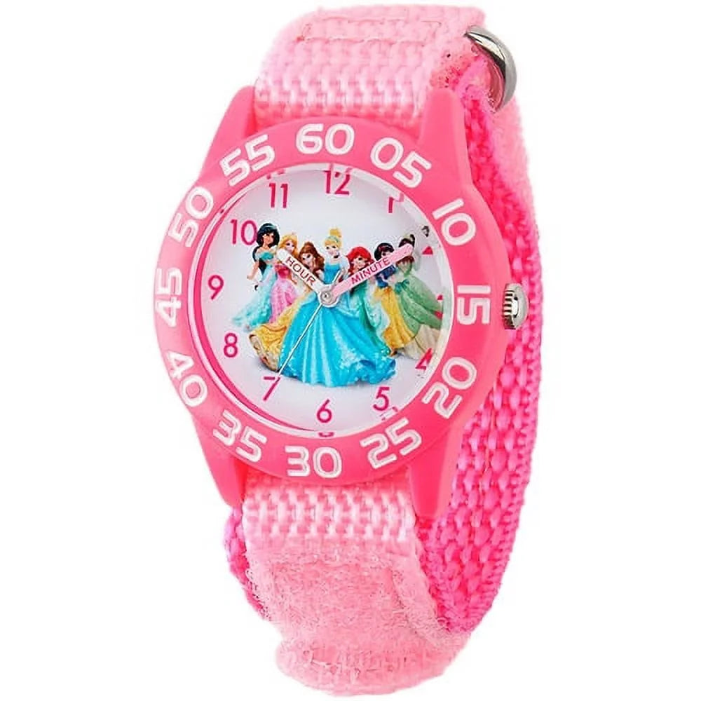 Acrylic Strap Watch Disney Princess Time Girls Pink Teacher