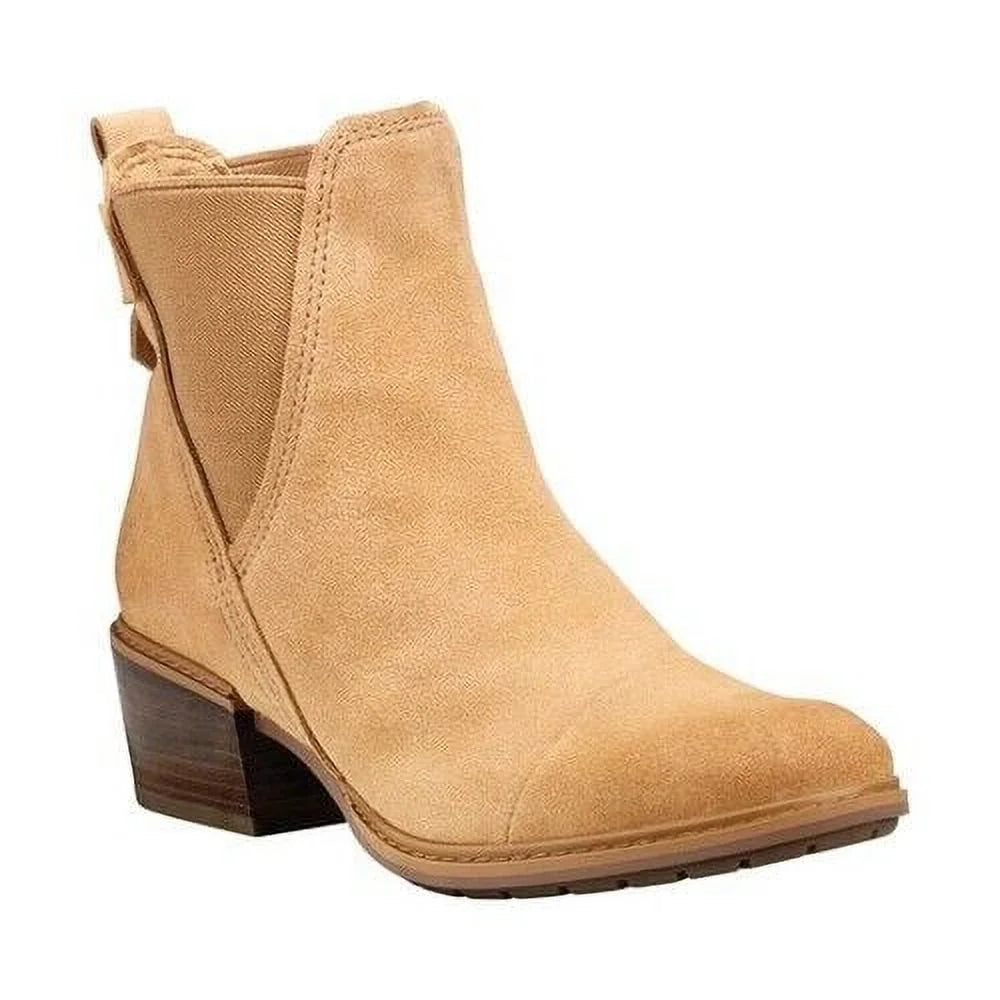 Women Timberland (7.5) HS3151 Sutherlin TB0A1SCT Bay Double Beige Gore Chelsea Boot