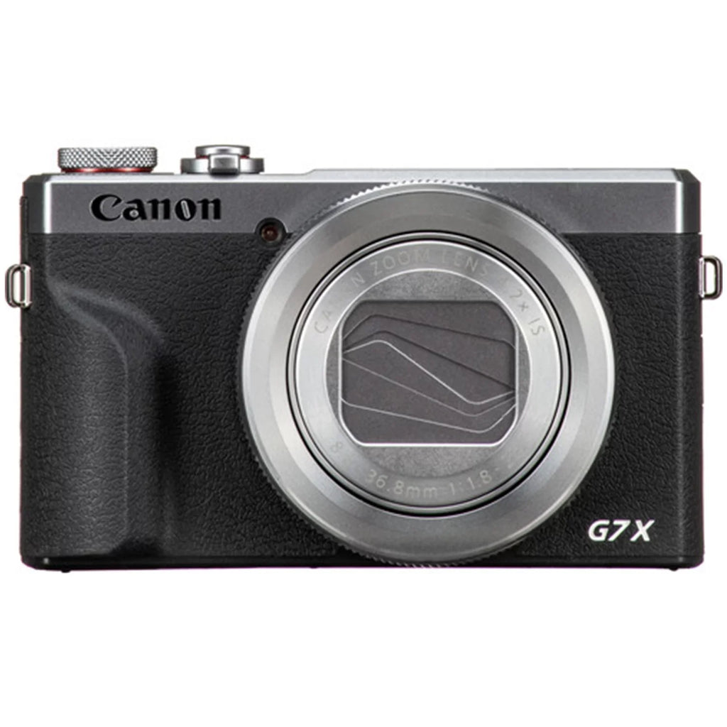 G7 with Canon Case SanDisk Card PowerShot + Professional Bundle + Mark Digital Memory Camera (Silver) 2 Pieces Tripod ZeeTech III + X 64GB