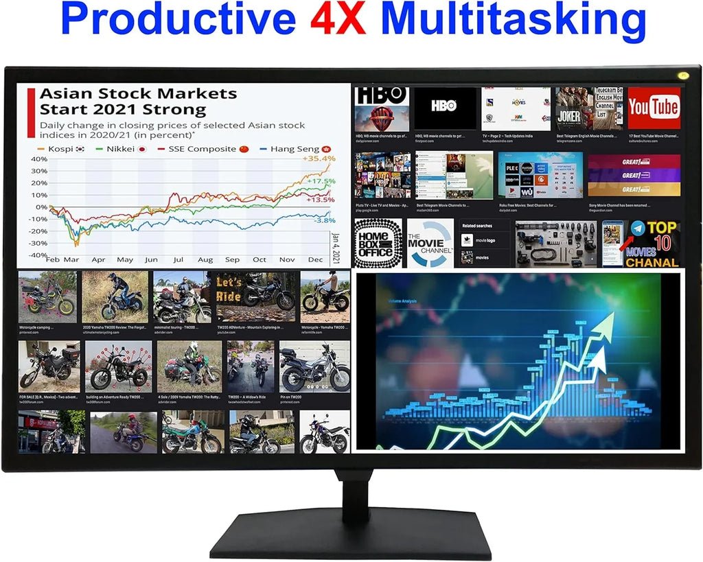 Security Pro Gaming Display 3840x2160 Supports 28" 4K 60Hz monitor Office 4K2K UHD Monitor Home 101AV