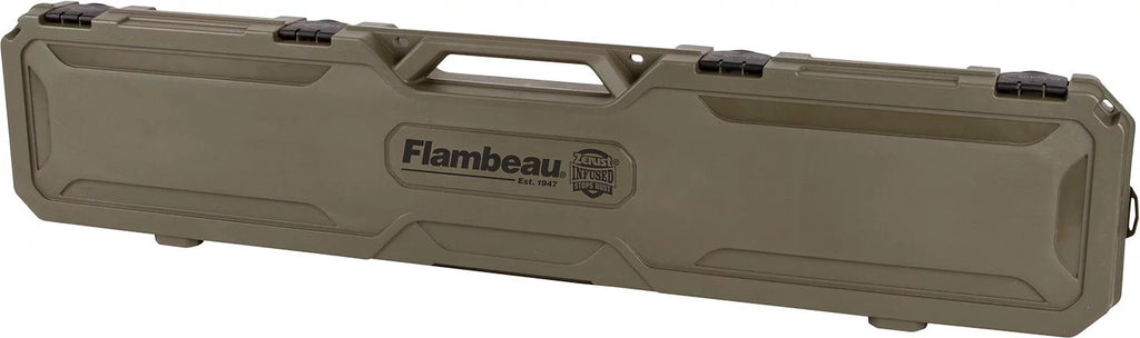 Zerust Plastic, Outdoors, Green, Long Gun Flambeau 6464FZ Case, inches Infused 50.5