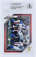 Fanatics #107 Certified 2021 Witnessed Authenticated Instant Taylor Fanatics - Panini Indianapolis Authentic Colts Jonathan Autographed Card Beckett