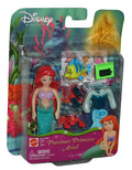 Mattel Flounder Disney (2004) w/ & Sebastian Figure Up Set Princess Dress Precious Ariel